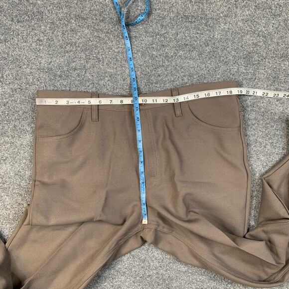 Vintage Wrangler Pants Mens 38 Birch Stretch Wrinkle Resistant Cowboy Boot Jeans - Picture 4 of 9